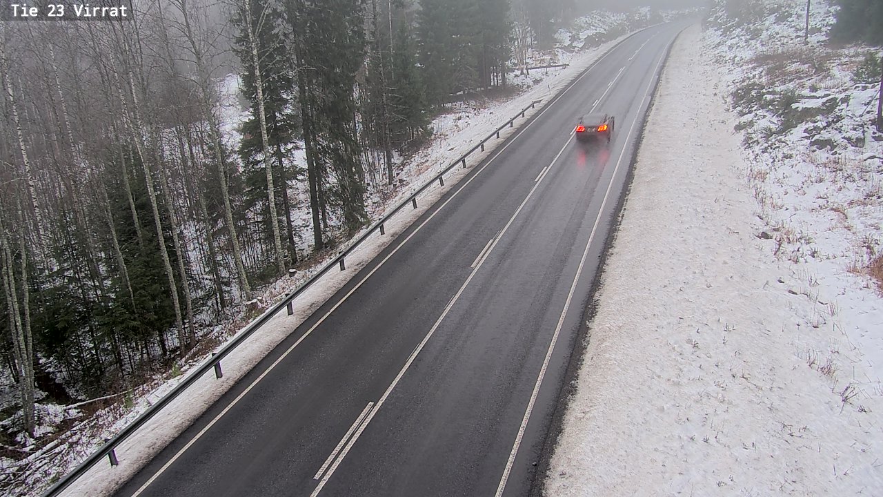 Weather Camera Image Väg 23 Virdois, Virrat, Pirkanmaa
