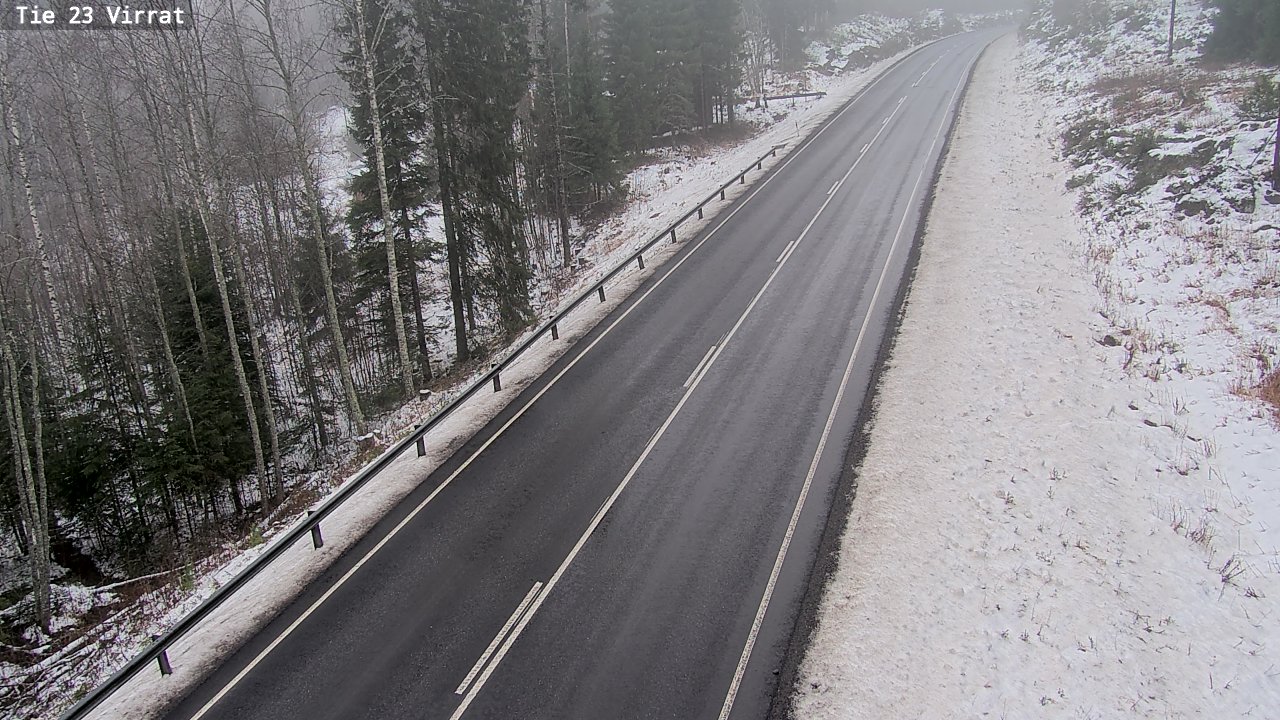 Weather Camera Image Väg 23 Virdois, Virrat, Pirkanmaa