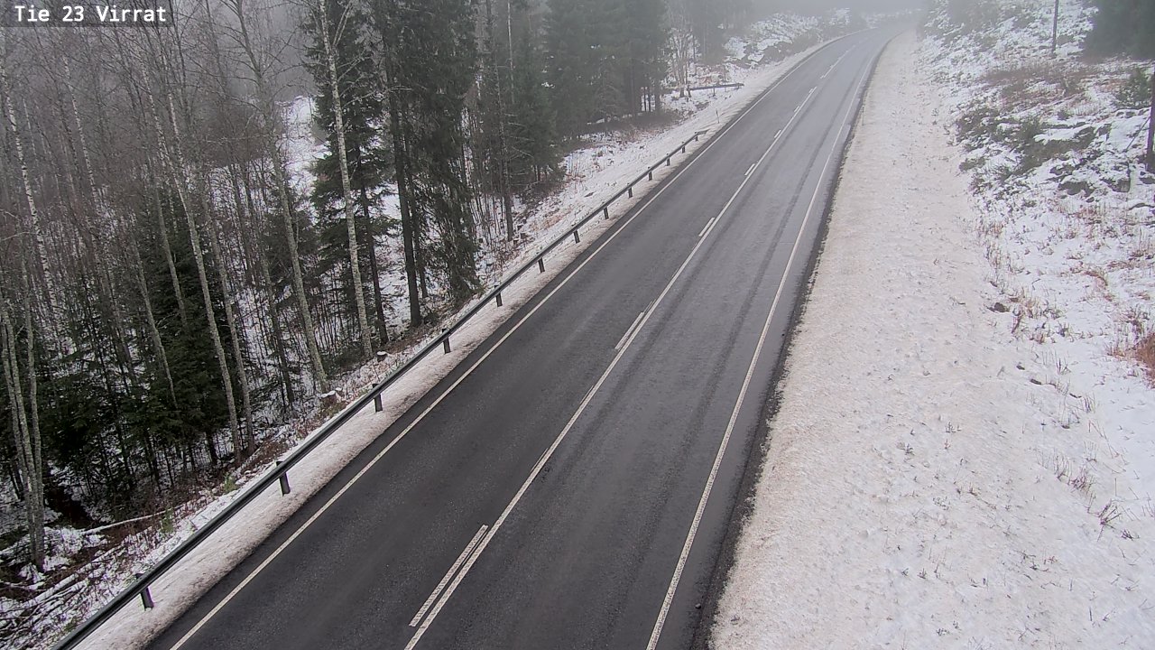 Weather Camera Image Väg 23 Virdois, Virrat, Pirkanmaa