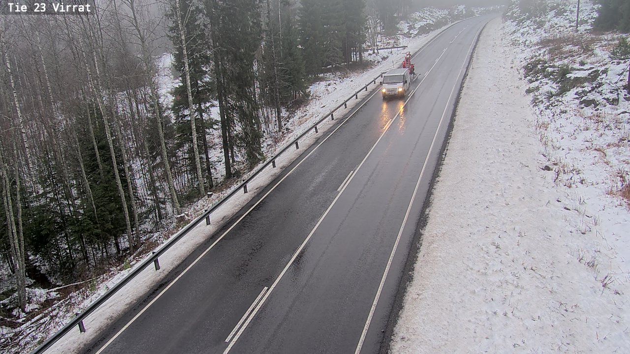 Weather Camera Image Väg 23 Virdois, Virrat, Pirkanmaa