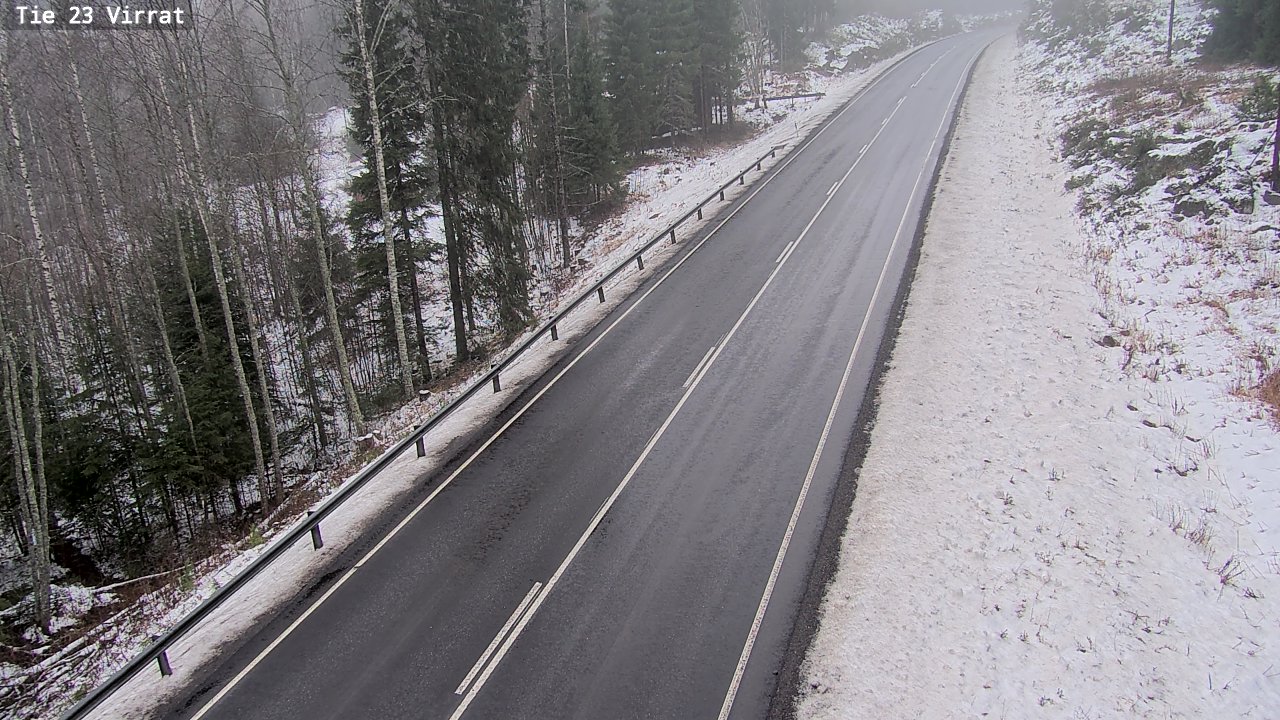 Weather Camera Image Väg 23 Virdois, Virrat, Pirkanmaa