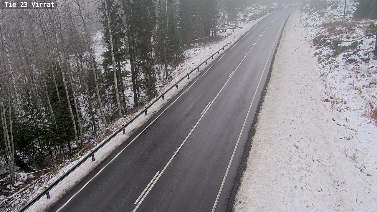 Weather Camera Image Väg 23 Virdois, Virrat, Pirkanmaa