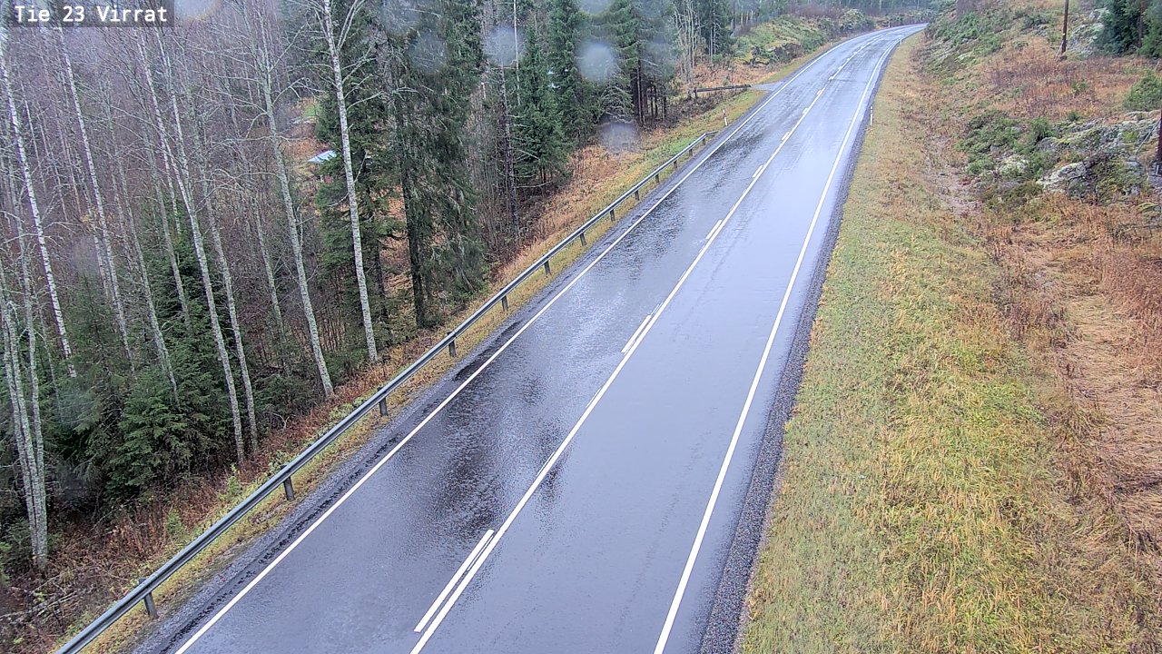 Weather Camera Image Väg 23 Virdois, Virrat, Pirkanmaa