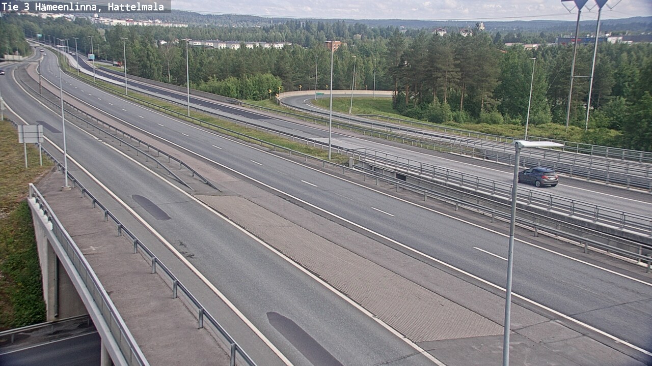 Kelikamerat Kuva Tie 3 Hämeenlinna, Hattelmala, Hämeenlinna, Kanta-Häme