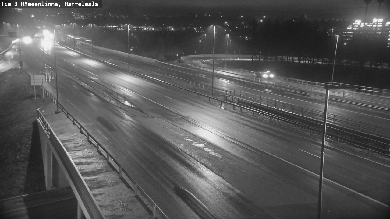 Weather Camera Image Road 3 Hämeenlinna, Hattelmala, Hämeenlinna, Kanta-Häme