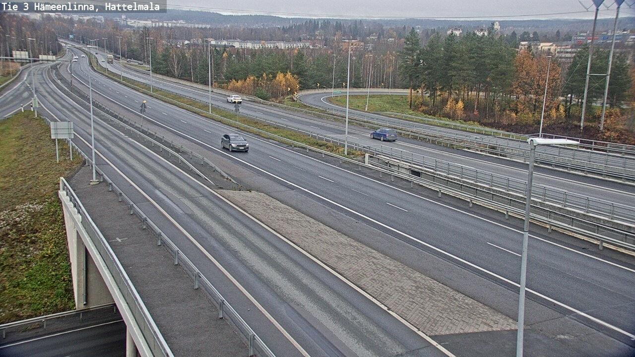 Kelikamerat Kuva Tie 3 Hämeenlinna, Hattelmala, Hämeenlinna, Kanta-Häme