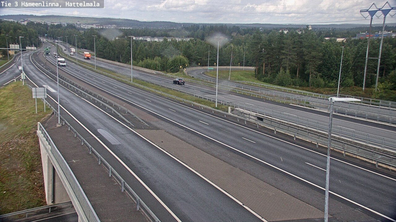 Kelikamerat Kuva Tie 3 Hämeenlinna, Hattelmala, Hämeenlinna, Kanta-Häme