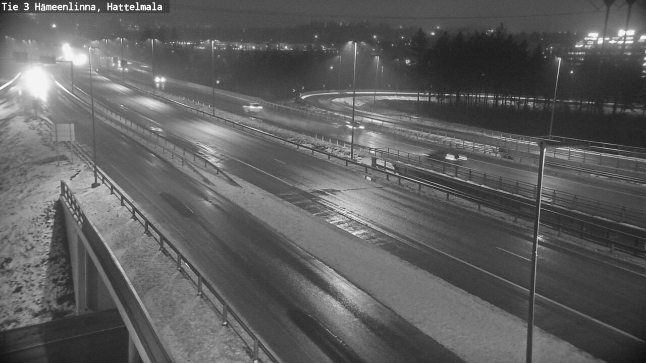 Weather Camera Image Väg 3 Tavastehus, Hattelmala, Hämeenlinna, Kanta-Häme