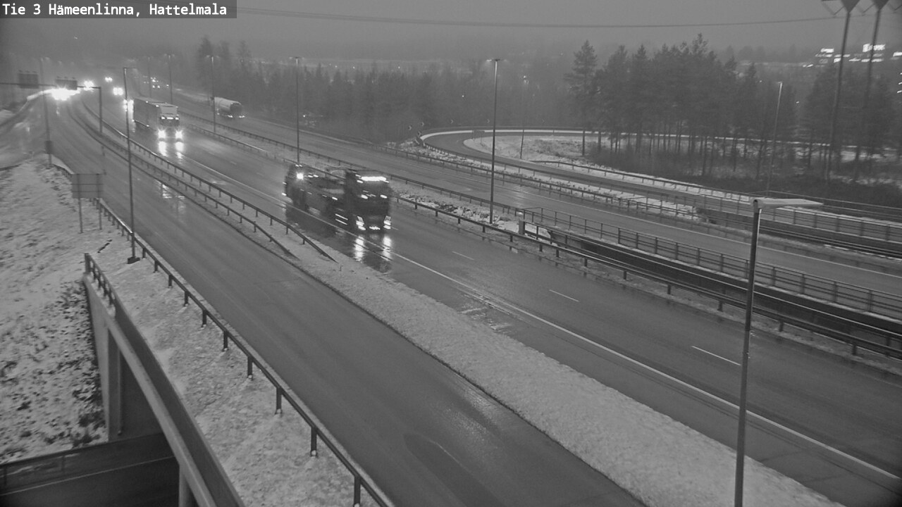 Weather Camera Image Väg 3 Tavastehus, Hattelmala, Hämeenlinna, Kanta-Häme