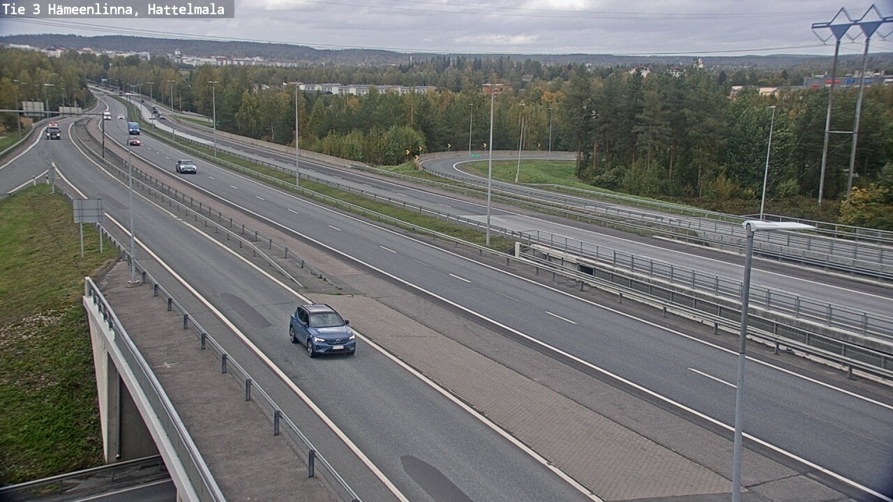 Kelikamerat Kuva Tie 3 Hämeenlinna, Hattelmala, Hämeenlinna, Kanta-Häme