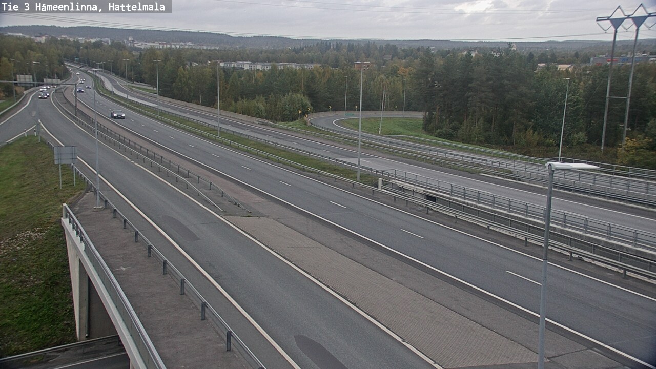 Kelikamerat Kuva Tie 3 Hämeenlinna, Hattelmala, Hämeenlinna, Kanta-Häme