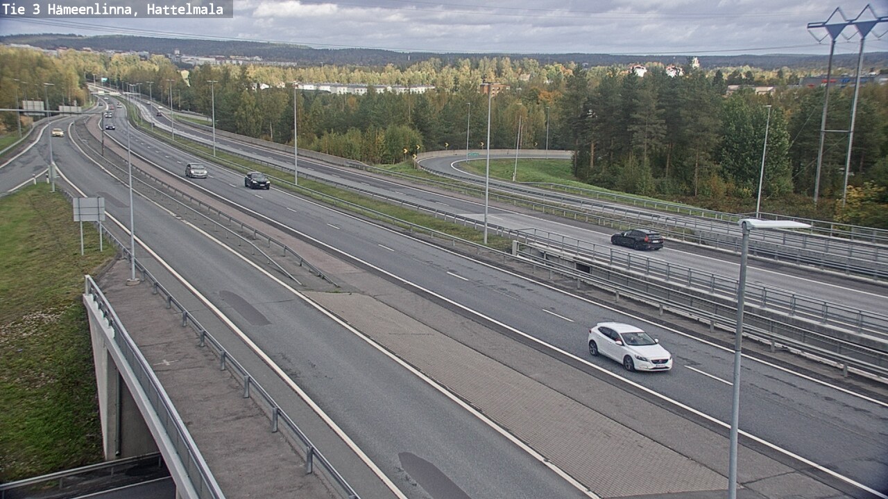 Weather Camera Image Väg 3 Tavastehus, Hattelmala, Hämeenlinna, Kanta-Häme