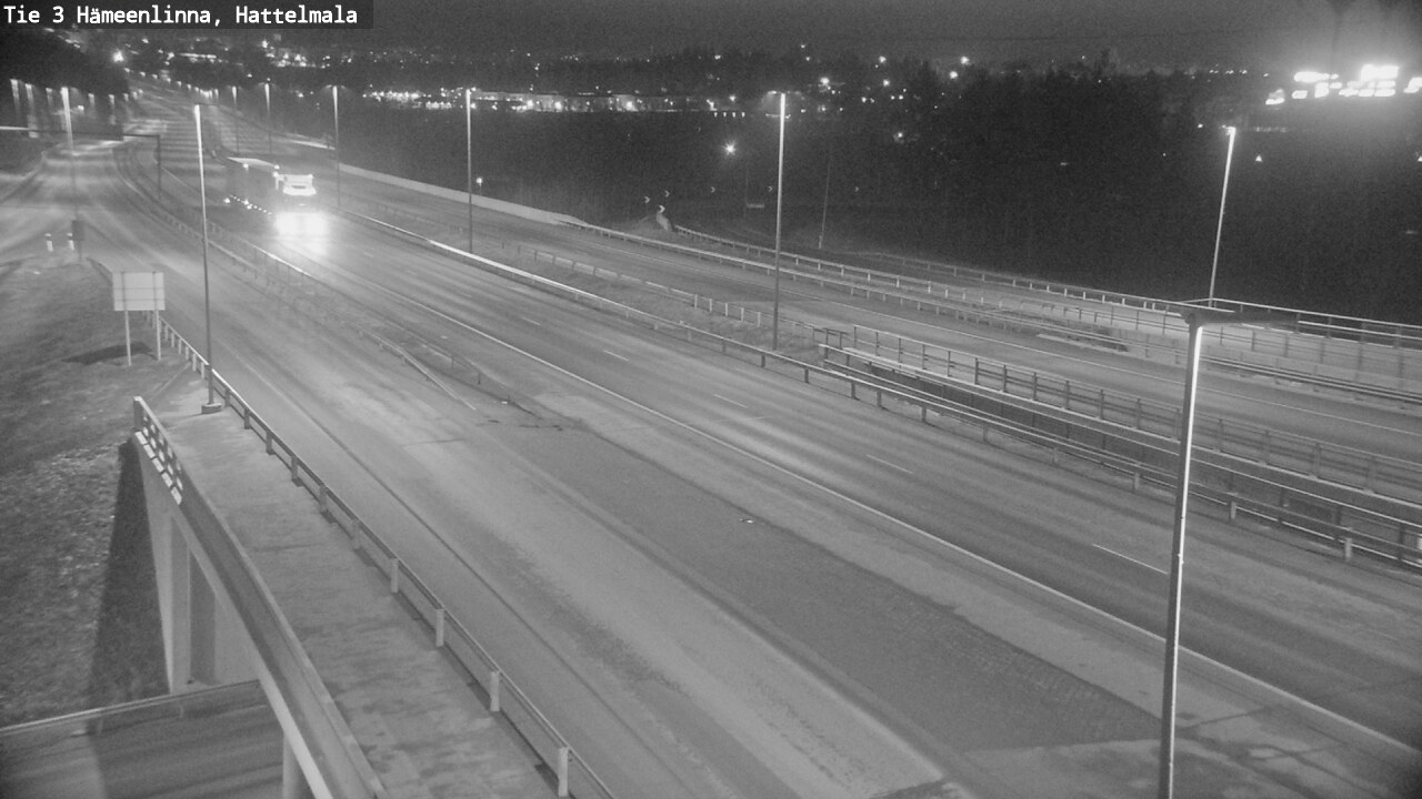 Weather Camera Image Road 3 Hämeenlinna, Hattelmala, Hämeenlinna, Kanta-Häme