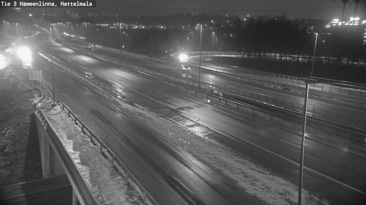 Weather Camera Image Väg 3 Tavastehus, Hattelmala, Hämeenlinna, Kanta-Häme
