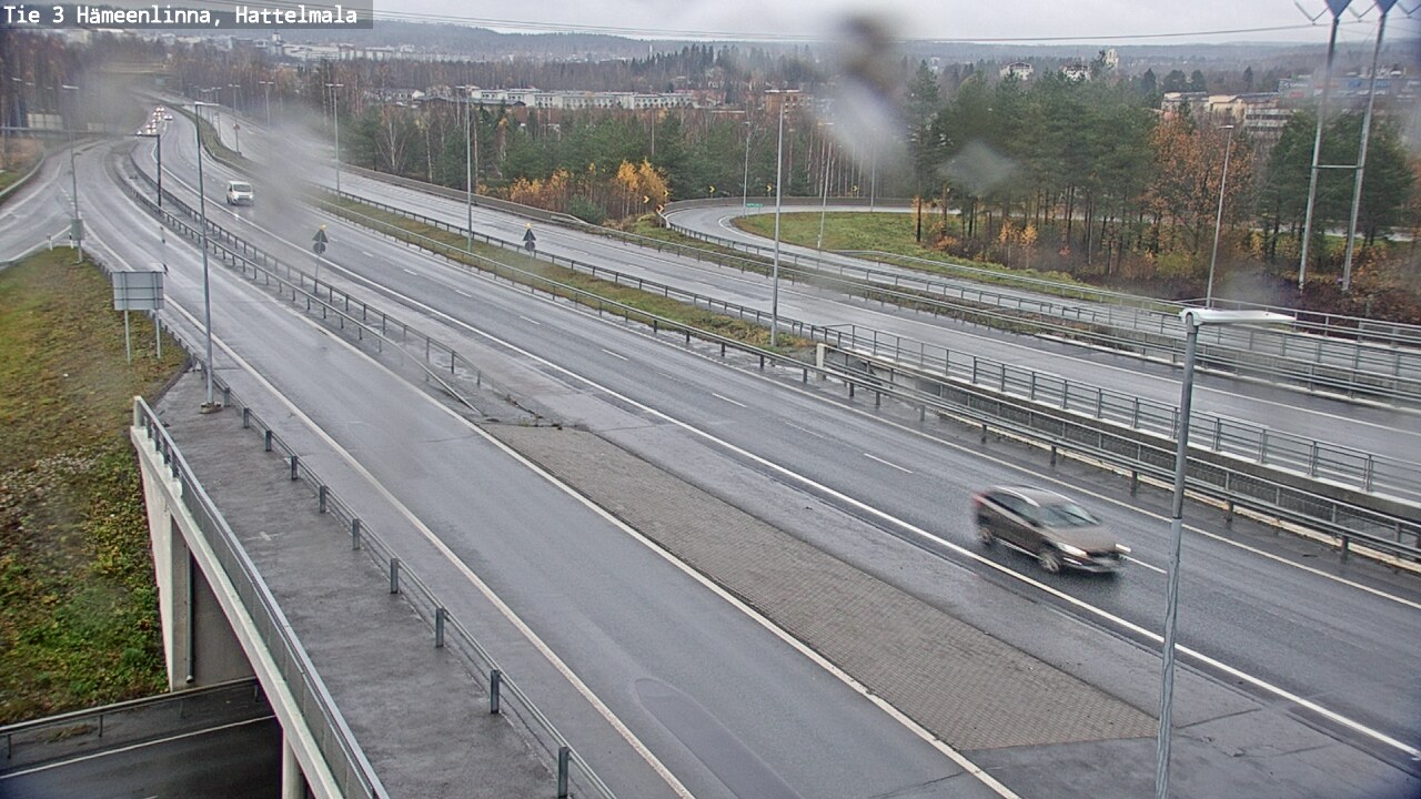 Weather Camera Image Väg 3 Tavastehus, Hattelmala, Hämeenlinna, Kanta-Häme