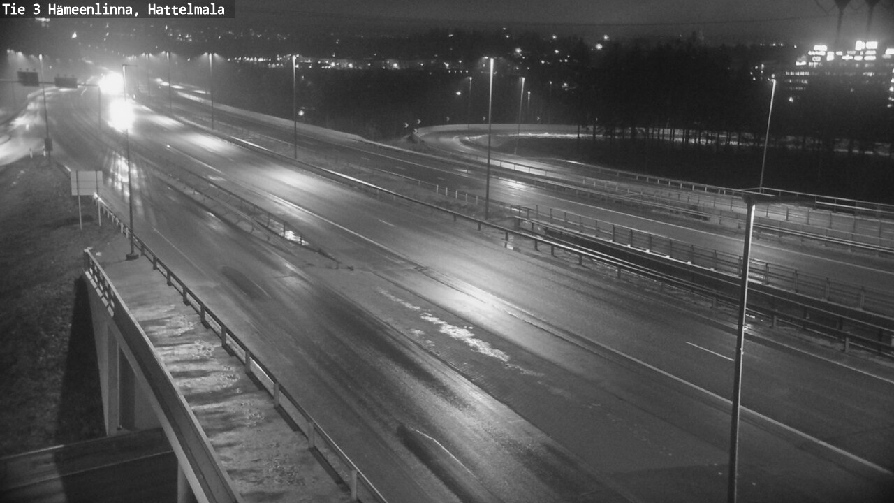Weather Camera Image Road 3 Hämeenlinna, Hattelmala, Hämeenlinna, Kanta-Häme