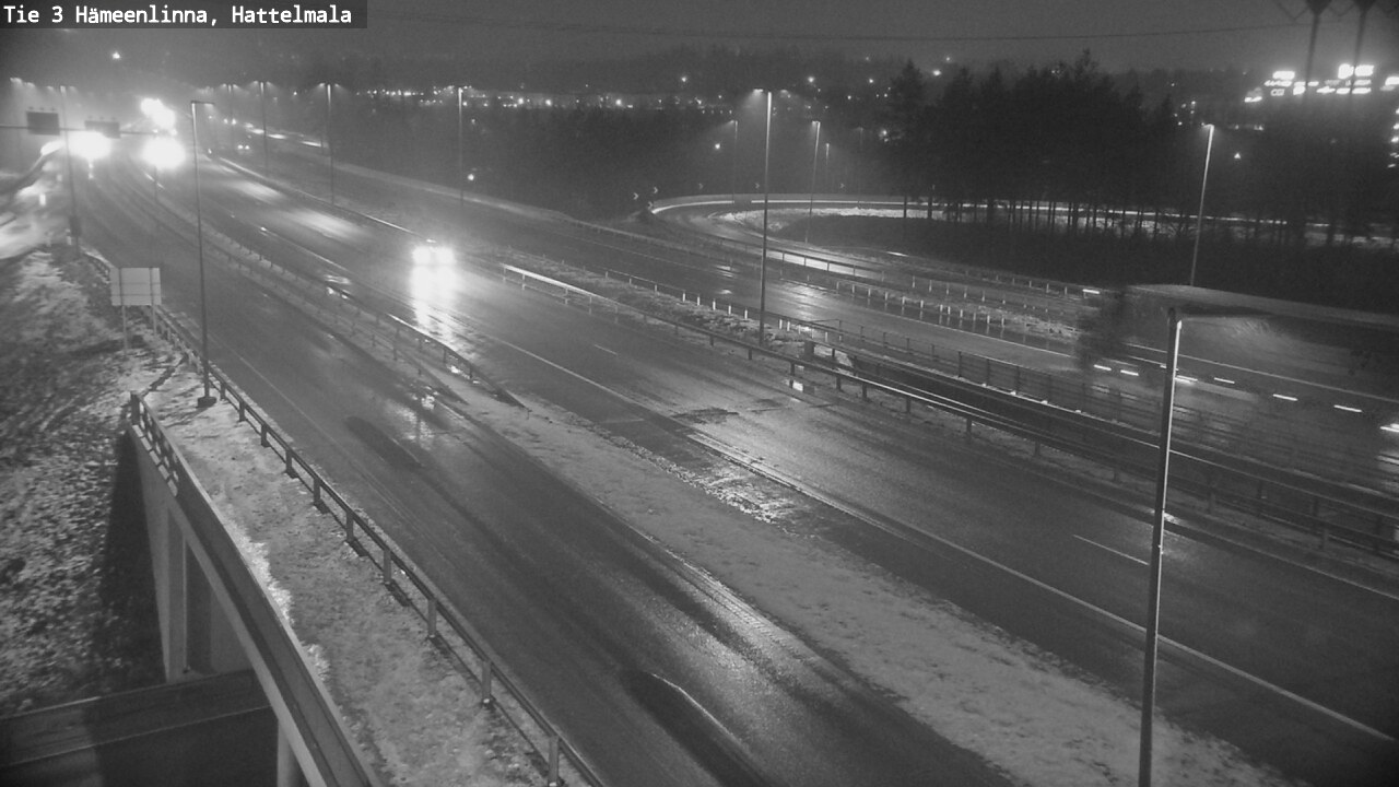 Weather Camera Image Väg 3 Tavastehus, Hattelmala, Hämeenlinna, Kanta-Häme