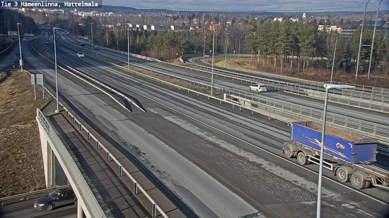 Weather Camera Image Väg 3 Tavastehus, Hattelmala, Hämeenlinna, Kanta-Häme