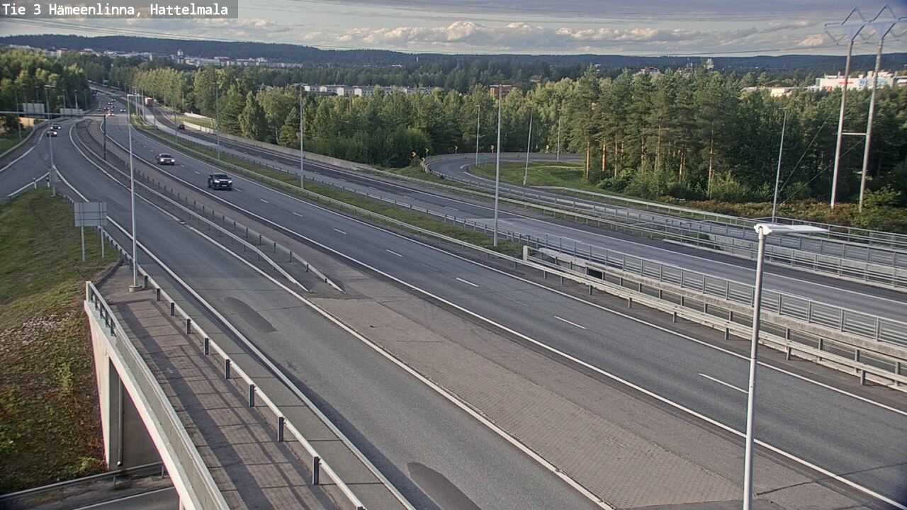 Kelikamerat Kuva Tie 3 Hämeenlinna, Hattelmala, Hämeenlinna, Kanta-Häme