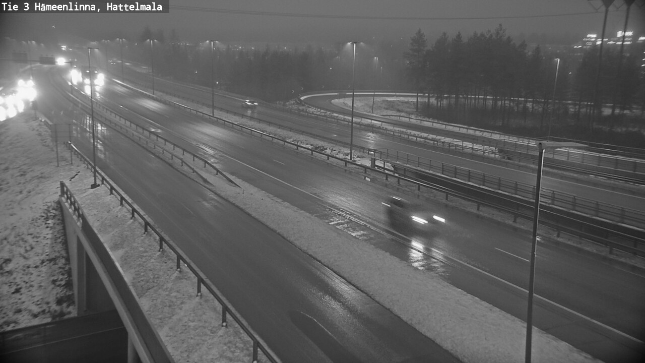 Weather Camera Image Väg 3 Tavastehus, Hattelmala, Hämeenlinna, Kanta-Häme