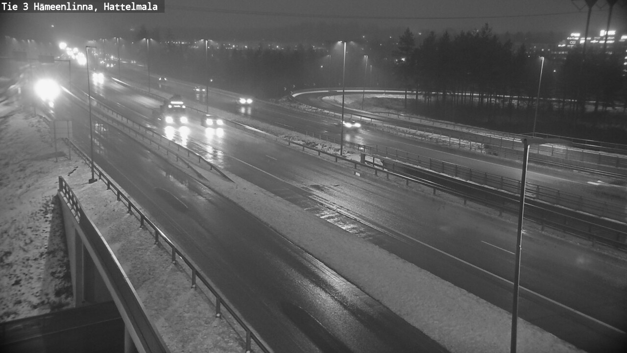 Weather Camera Image Väg 3 Tavastehus, Hattelmala, Hämeenlinna, Kanta-Häme