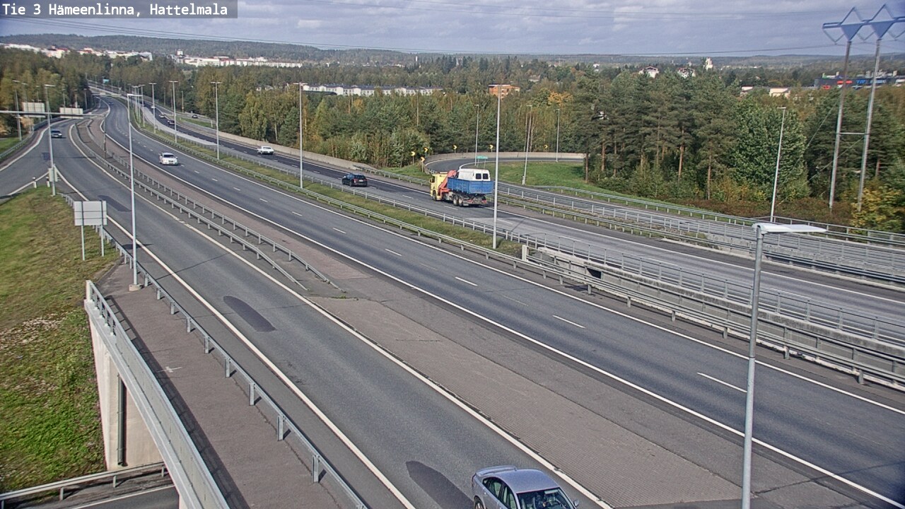 Kelikamerat Kuva Tie 3 Hämeenlinna, Hattelmala, Hämeenlinna, Kanta-Häme