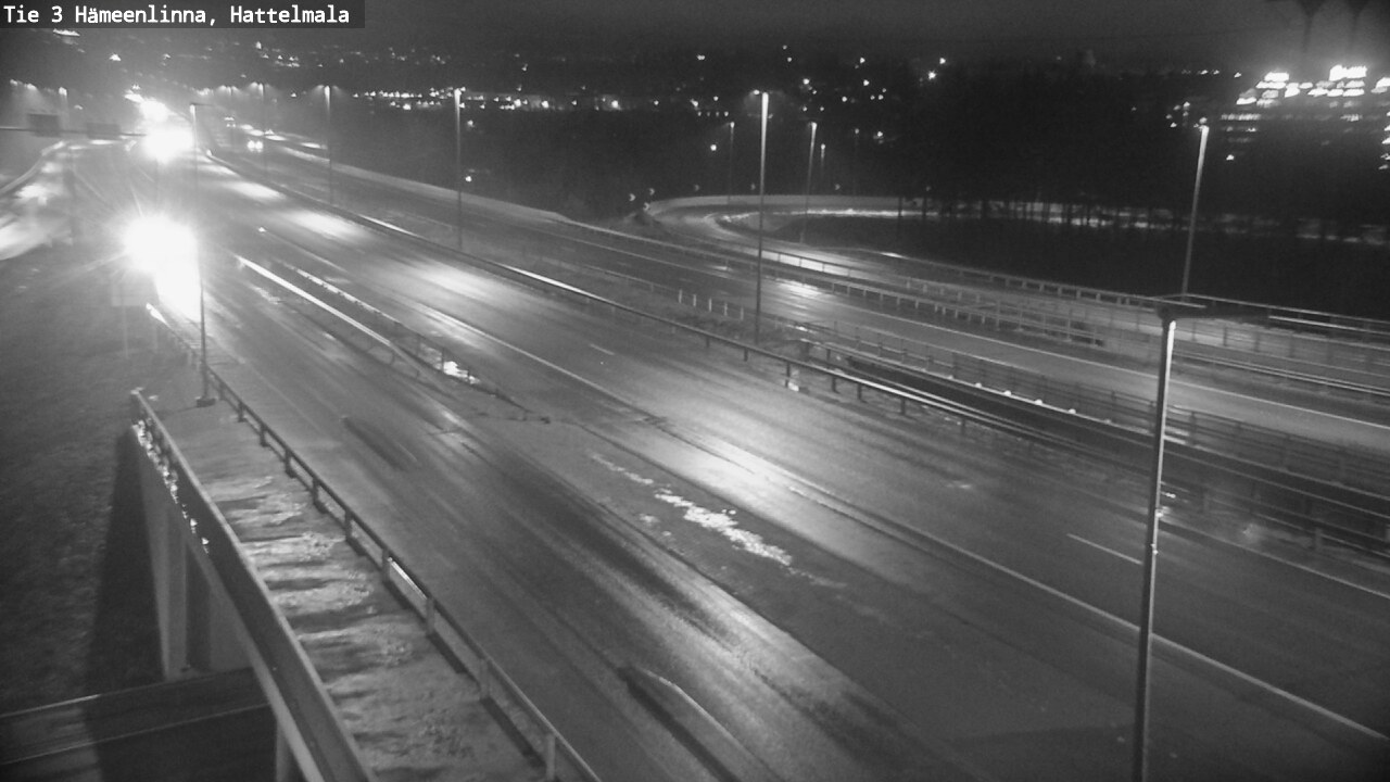 Weather Camera Image Road 3 Hämeenlinna, Hattelmala, Hämeenlinna, Kanta-Häme