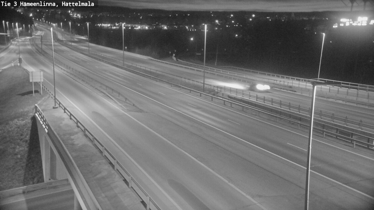 Weather Camera Image Road 3 Hämeenlinna, Hattelmala, Hämeenlinna, Kanta-Häme