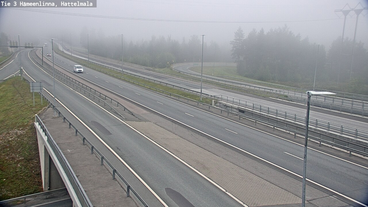 Weather Camera Image Road 3 Hämeenlinna, Hattelmala, Hämeenlinna, Kanta-Häme