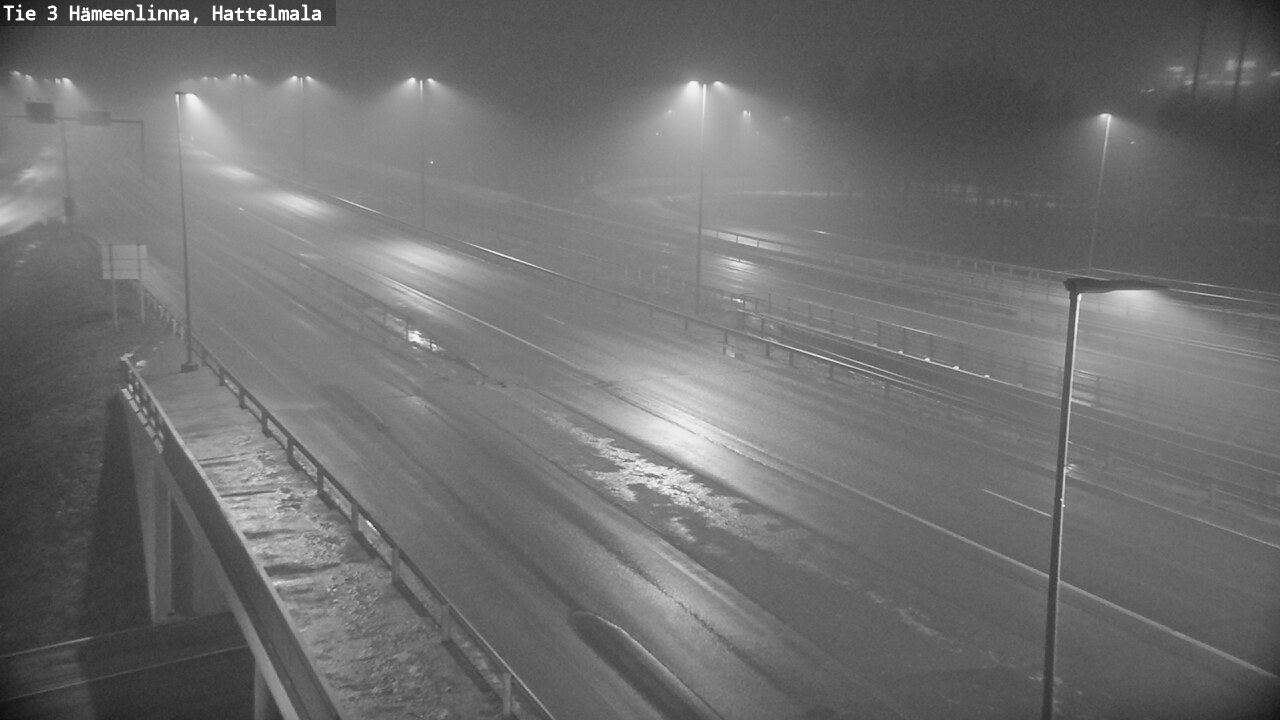 Weather Camera Image Road 3 Hämeenlinna, Hattelmala, Hämeenlinna, Kanta-Häme