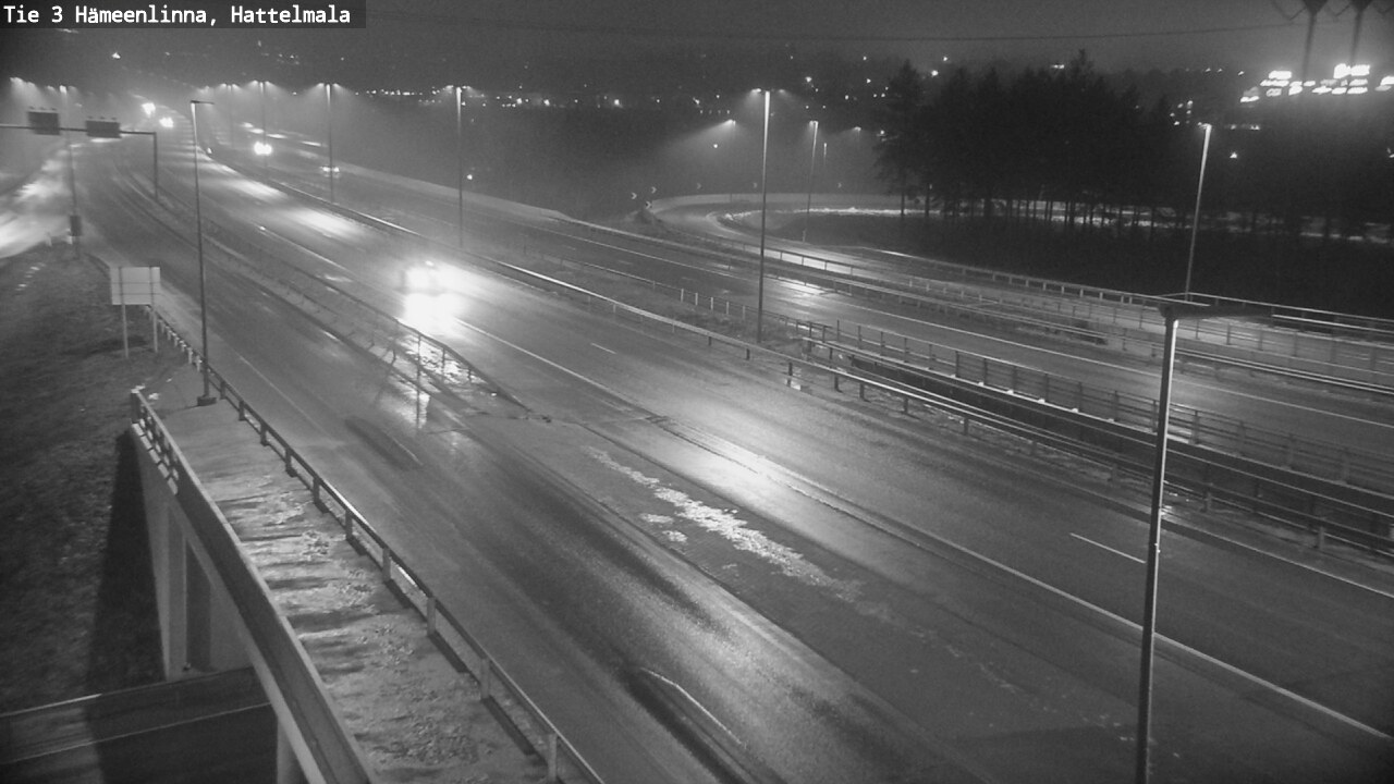 Weather Camera Image Road 3 Hämeenlinna, Hattelmala, Hämeenlinna, Kanta-Häme