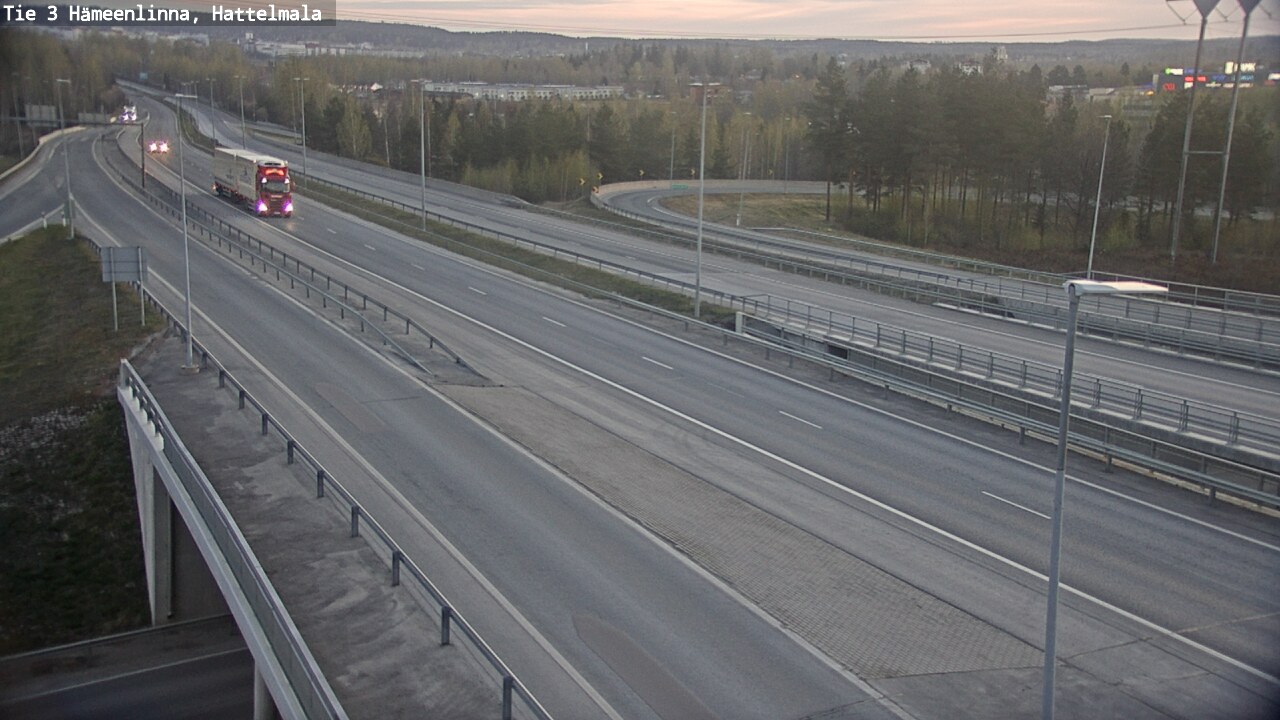 Kelikamerat Kuva Tie 3 Hämeenlinna, Hattelmala, Hämeenlinna, Kanta-Häme