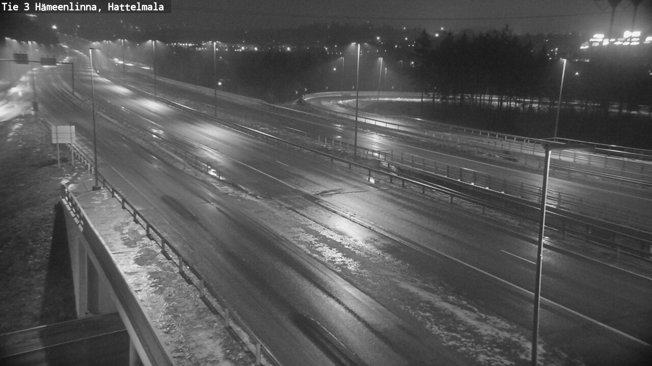 Weather Camera Image Road 3 Hämeenlinna, Hattelmala, Hämeenlinna, Kanta-Häme