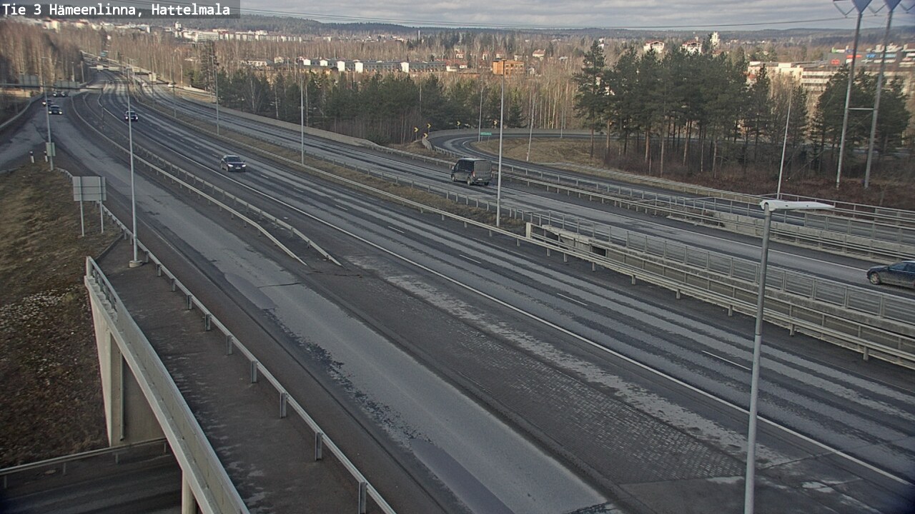 Weather Camera Image Väg 3 Tavastehus, Hattelmala, Hämeenlinna, Kanta-Häme