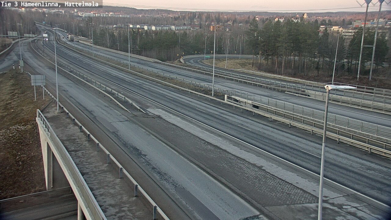 Weather Camera Image Väg 3 Tavastehus, Hattelmala, Hämeenlinna, Kanta-Häme