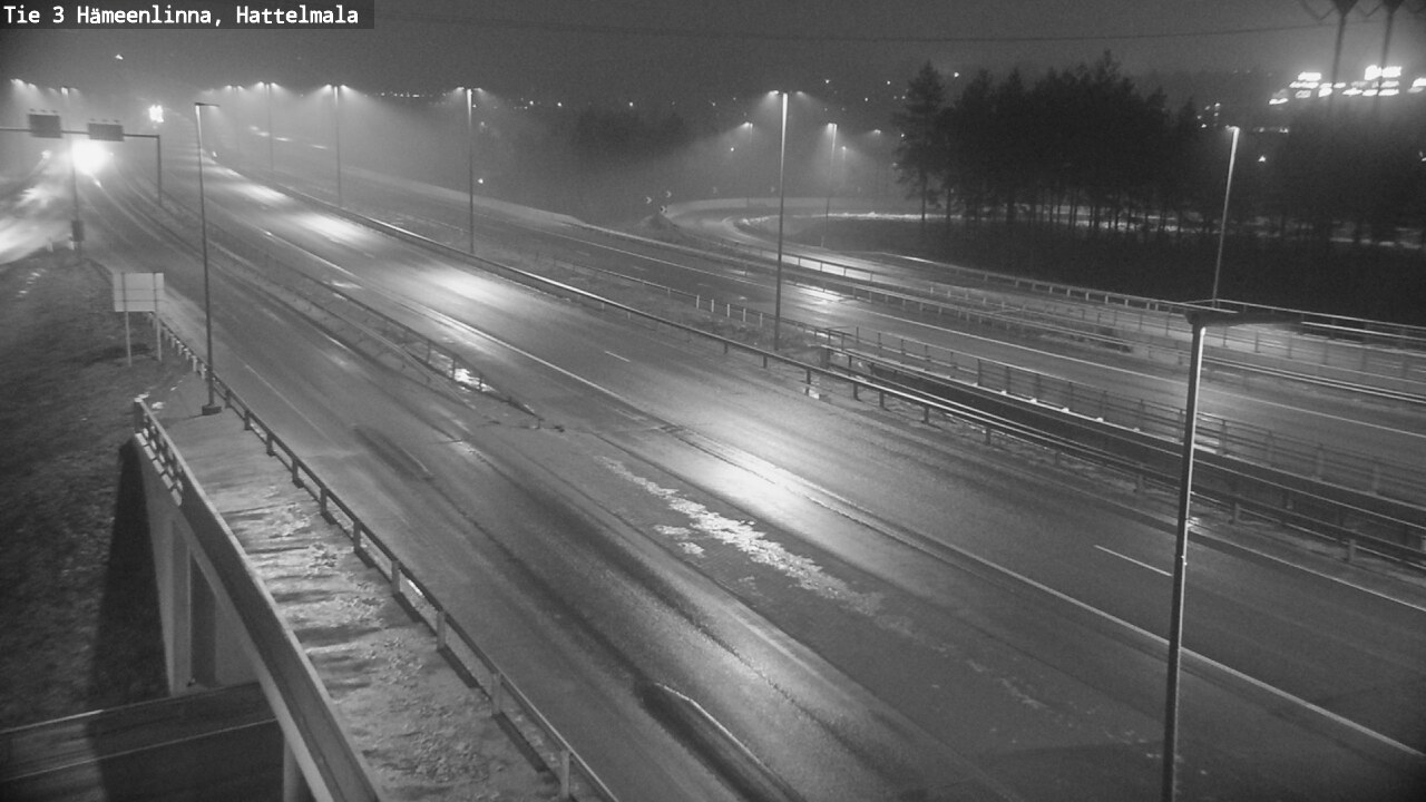 Weather Camera Image Road 3 Hämeenlinna, Hattelmala, Hämeenlinna, Kanta-Häme