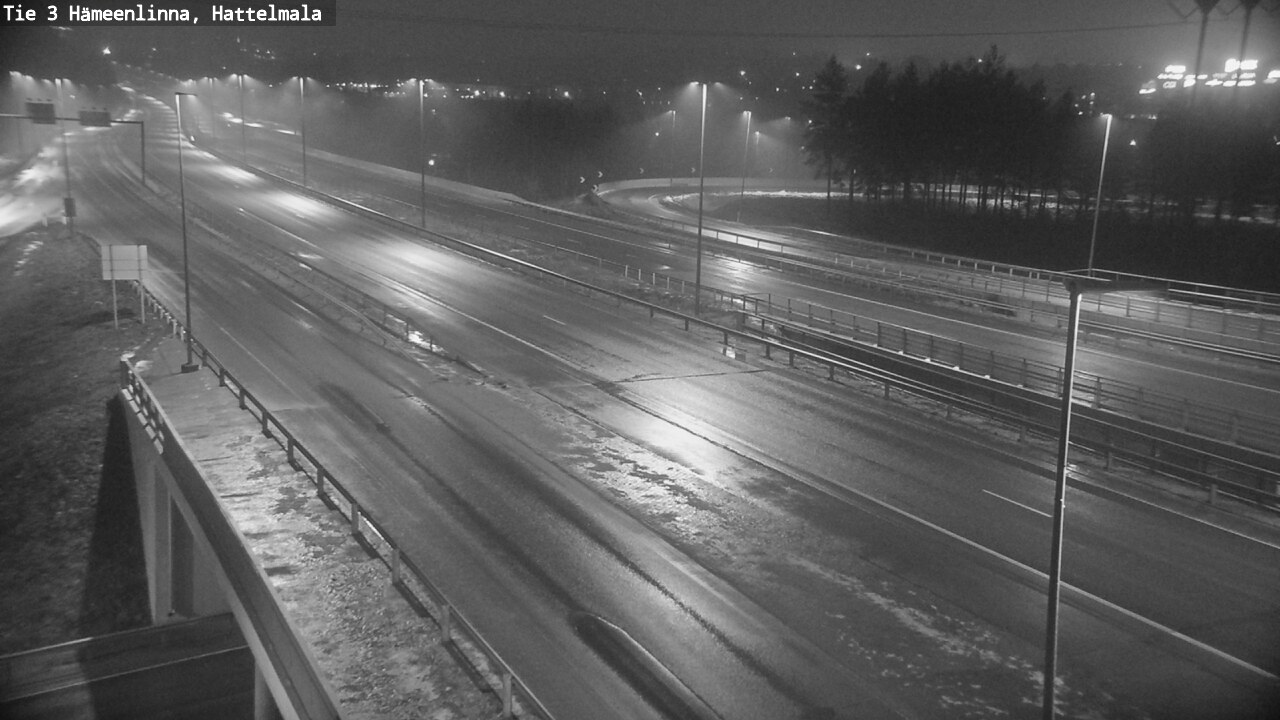 Weather Camera Image Road 3 Hämeenlinna, Hattelmala, Hämeenlinna, Kanta-Häme