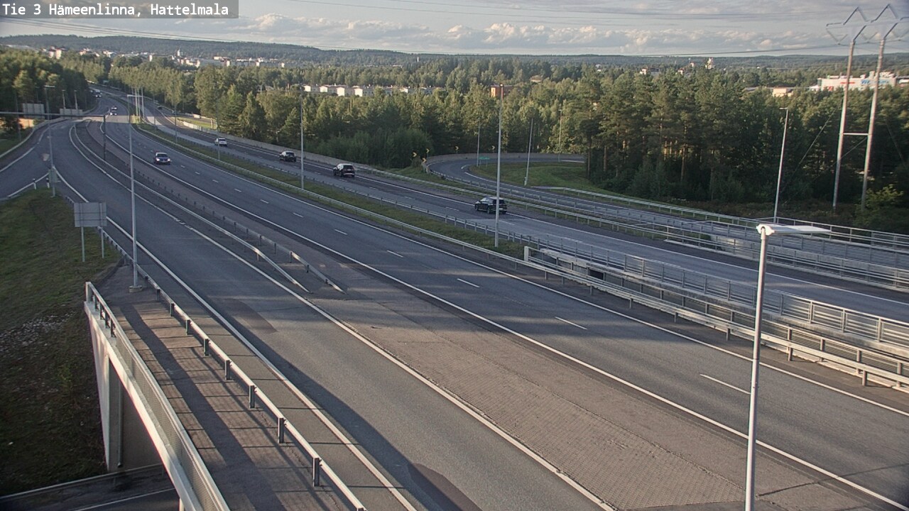Kelikamerat Kuva Tie 3 Hämeenlinna, Hattelmala, Hämeenlinna, Kanta-Häme