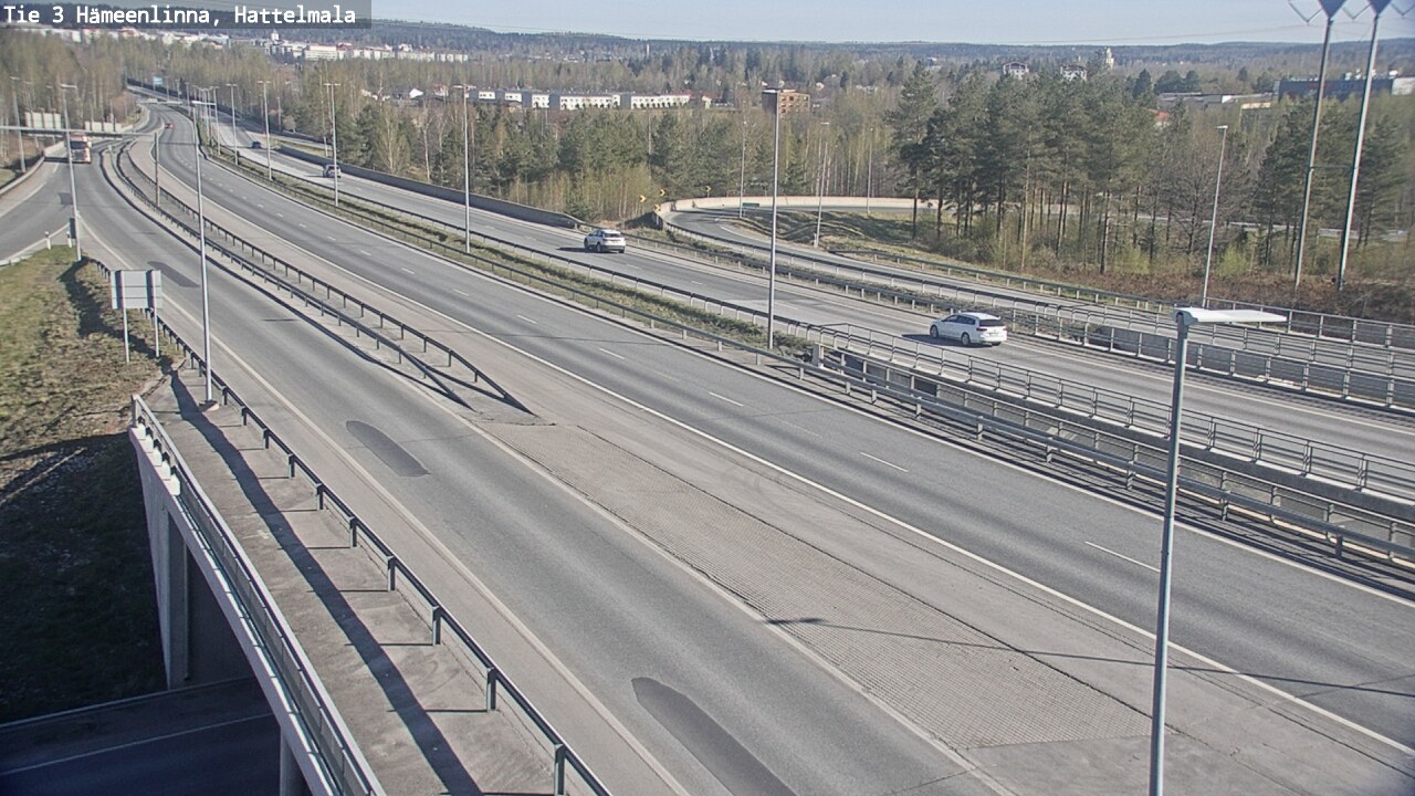 Kelikamerat Kuva Tie 3 Hämeenlinna, Hattelmala, Hämeenlinna, Kanta-Häme