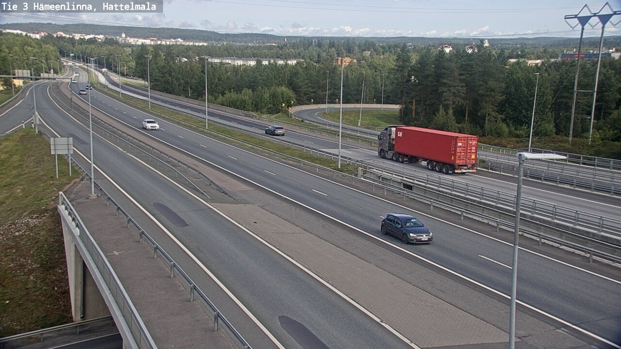 Kelikamerat Kuva Tie 3 Hämeenlinna, Hattelmala, Hämeenlinna, Kanta-Häme