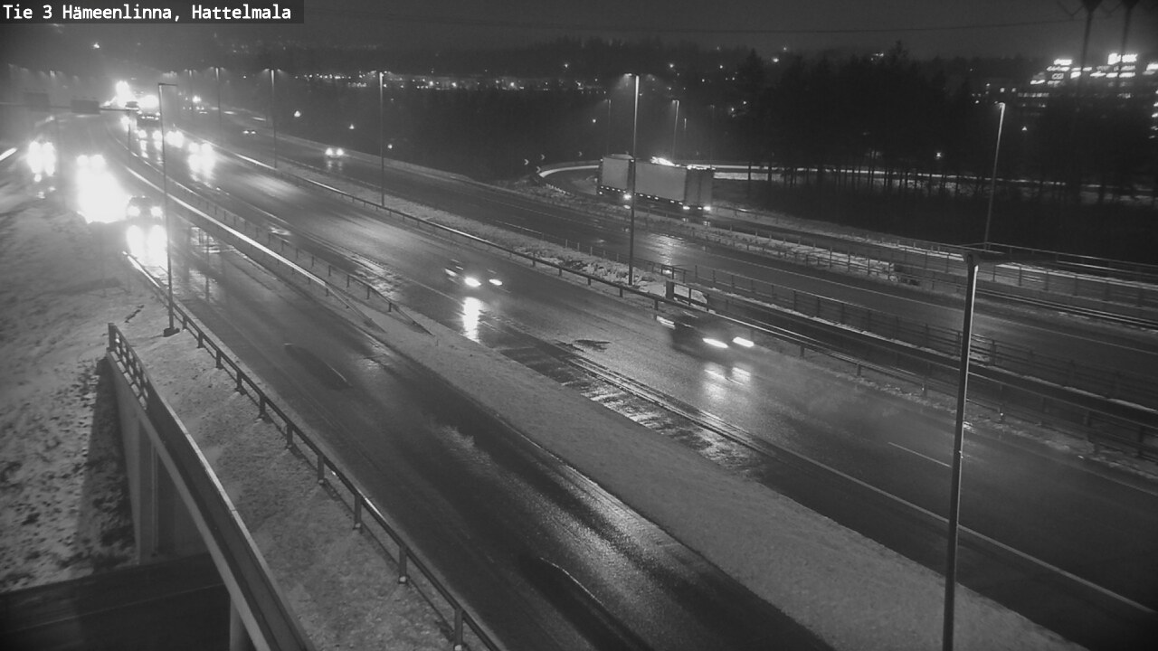 Weather Camera Image Väg 3 Tavastehus, Hattelmala, Hämeenlinna, Kanta-Häme