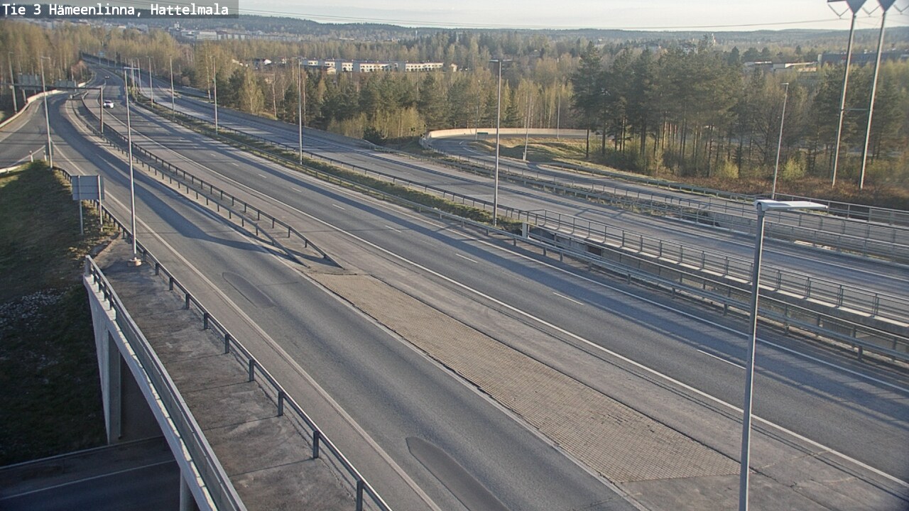 Kelikamerat Kuva Tie 3 Hämeenlinna, Hattelmala, Hämeenlinna, Kanta-Häme