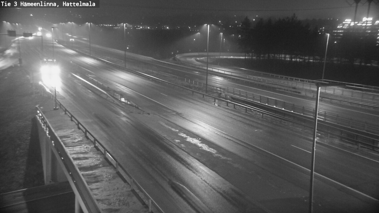 Weather Camera Image Road 3 Hämeenlinna, Hattelmala, Hämeenlinna, Kanta-Häme