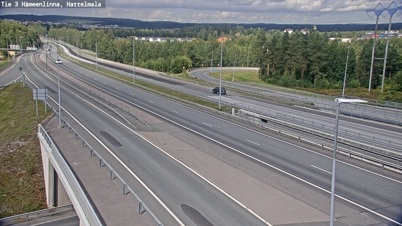 Kelikamerat Kuva Tie 3 Hämeenlinna, Hattelmala, Hämeenlinna, Kanta-Häme