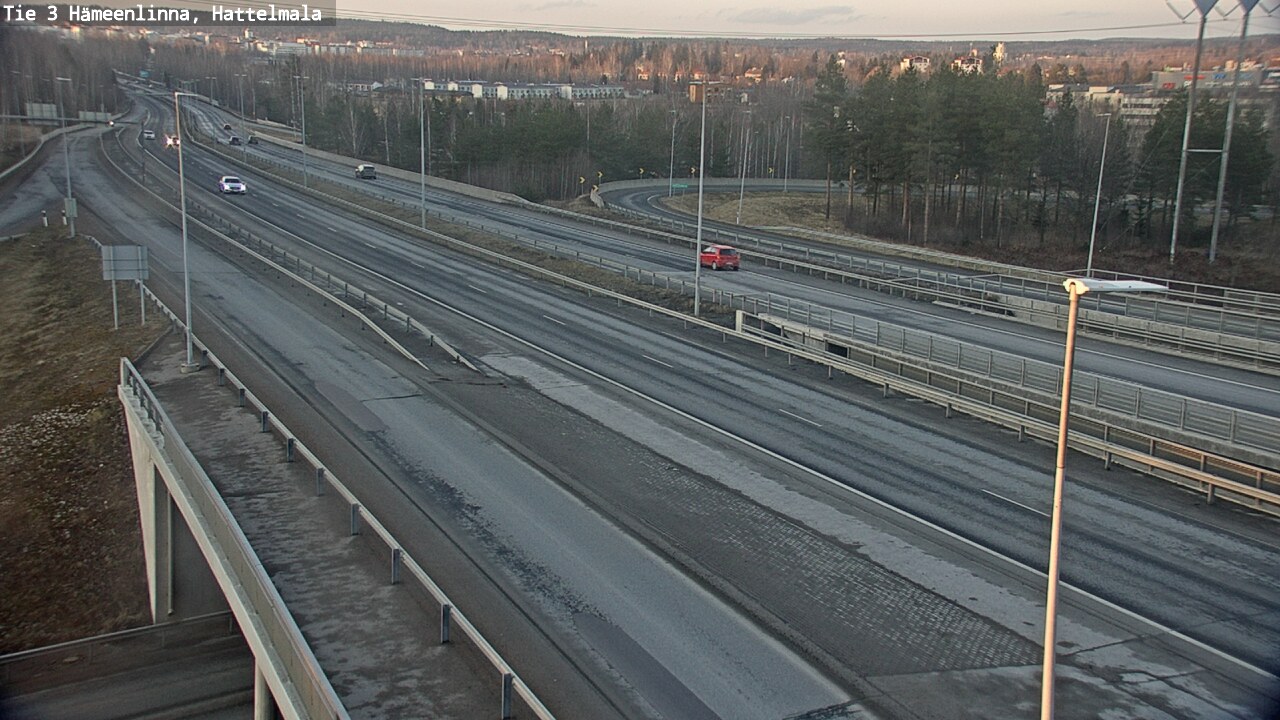 Weather Camera Image Väg 3 Tavastehus, Hattelmala, Hämeenlinna, Kanta-Häme