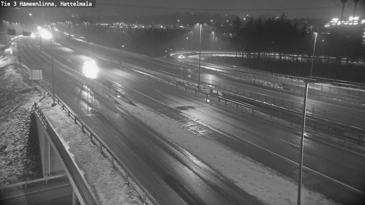 Weather Camera Image Väg 3 Tavastehus, Hattelmala, Hämeenlinna, Kanta-Häme