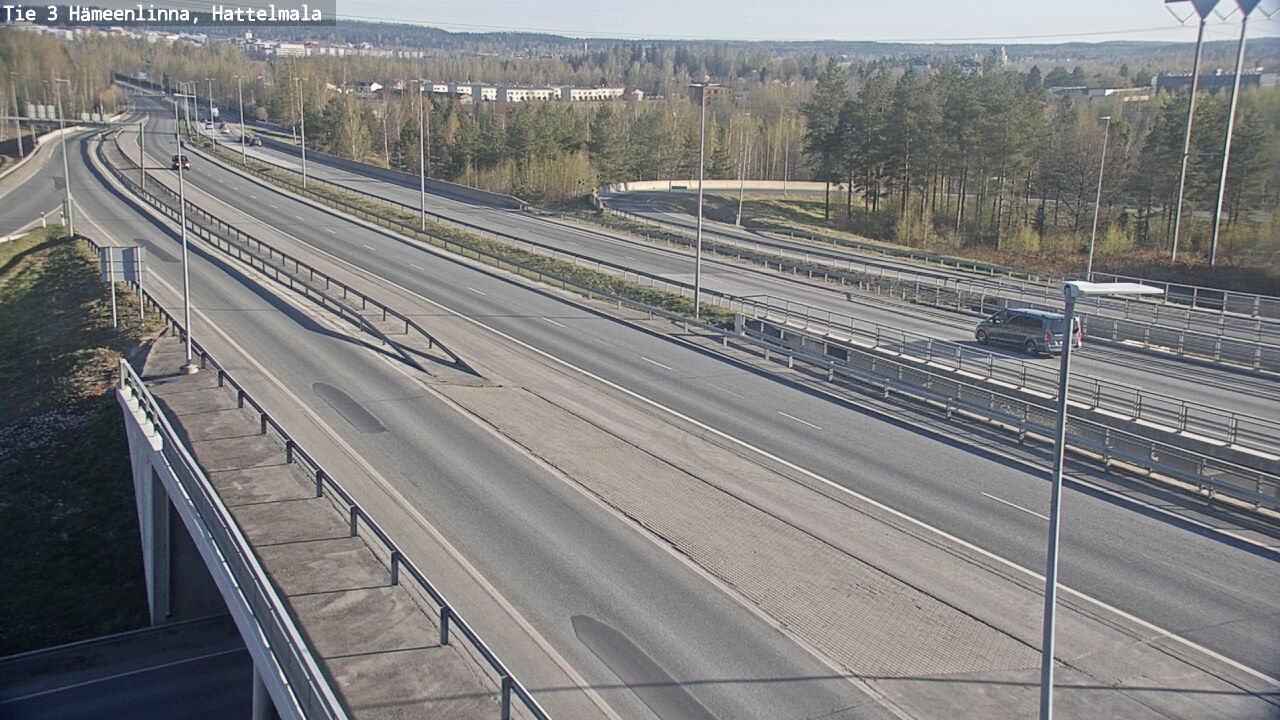 Kelikamerat Kuva Tie 3 Hämeenlinna, Hattelmala, Hämeenlinna, Kanta-Häme