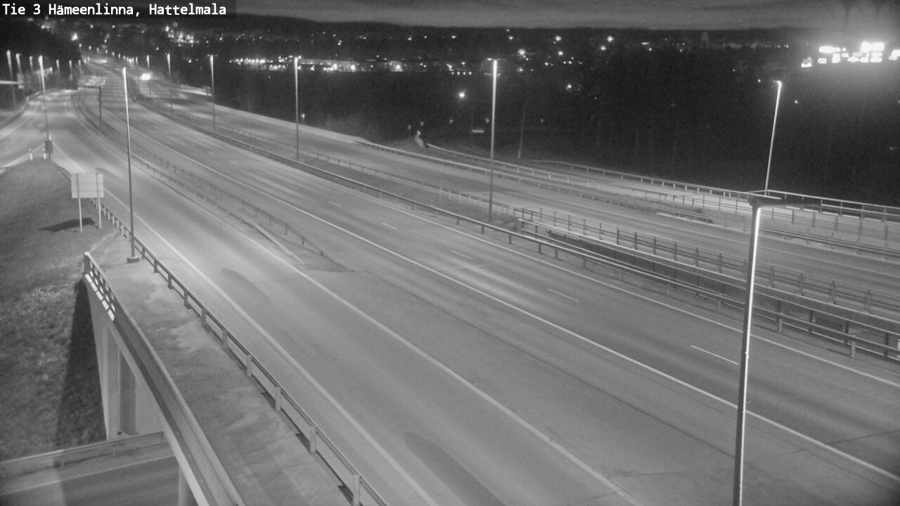 Weather Camera Image Road 3 Hämeenlinna, Hattelmala, Hämeenlinna, Kanta-Häme