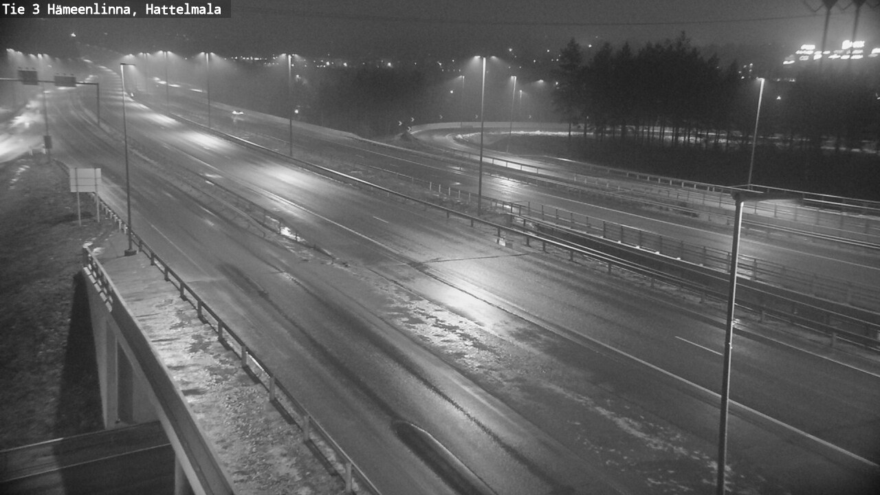 Weather Camera Image Road 3 Hämeenlinna, Hattelmala, Hämeenlinna, Kanta-Häme