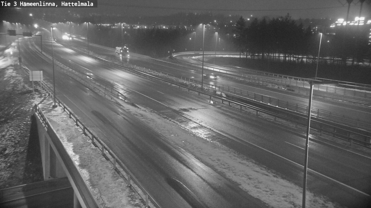Weather Camera Image Väg 3 Tavastehus, Hattelmala, Hämeenlinna, Kanta-Häme